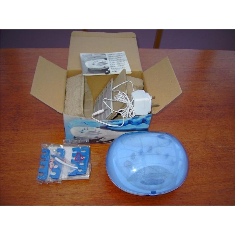 Manicure and Pedicure set with 7 interchangeable attachments