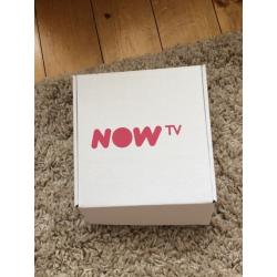 Now TV box never used