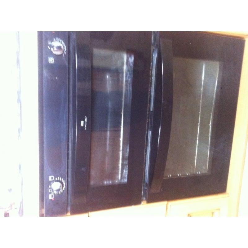 Gas hob only 6 months old for sale and electric oven with grill