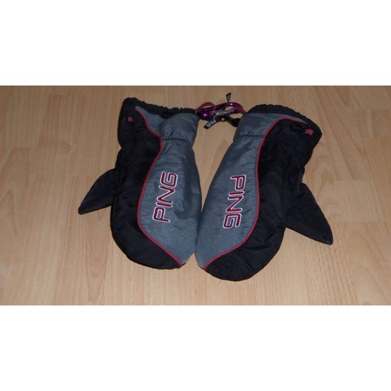 PING GOLF MITTENS