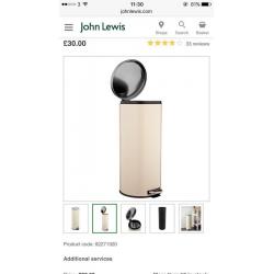 John Lewis kitchen bin