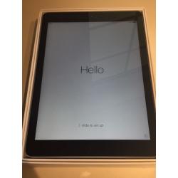 iPad Air 1 16gb Wi-Fi Space Grey Tablet, boxed with case