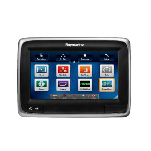 RAYMARINE A78 7" DownVision MFD Touchscreen Chartplotter with Wi-Fi
