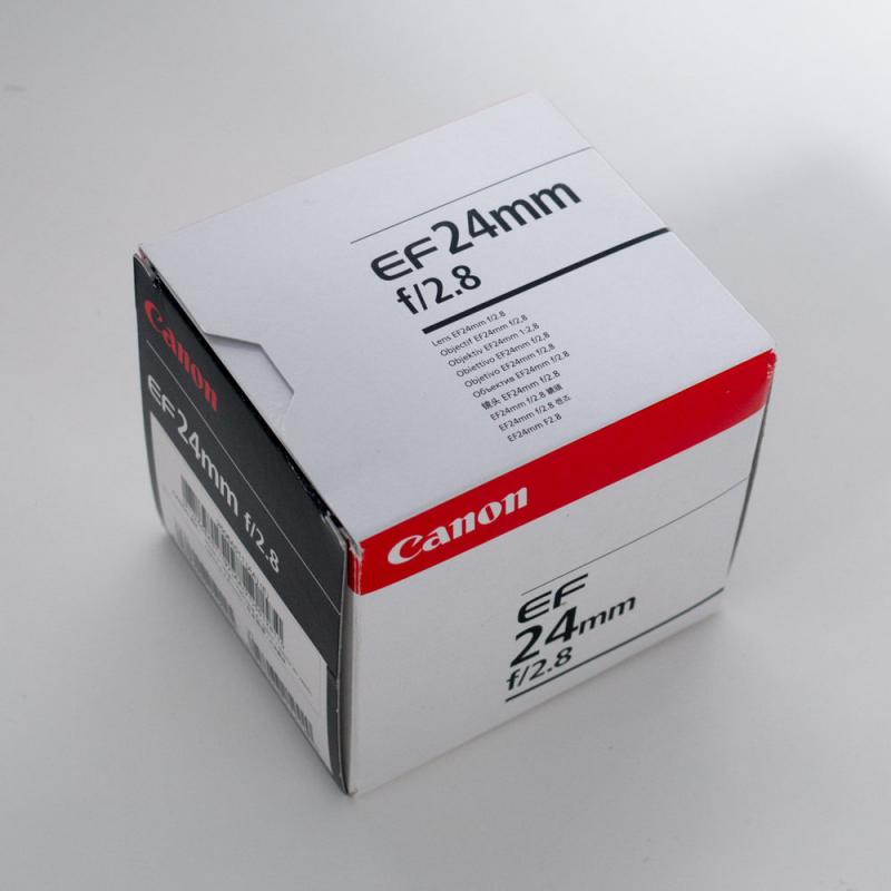 Canon EF 24mm f2.8 wide angle lens
