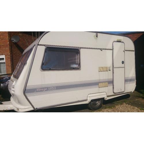 2 berth coachman mirage caravan