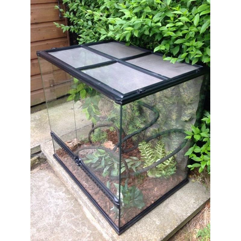 EXO Terra vivarium for reptiles. Pets.