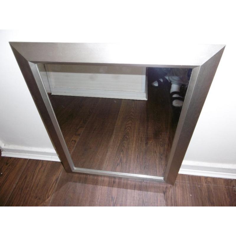 Mirror silver color frame