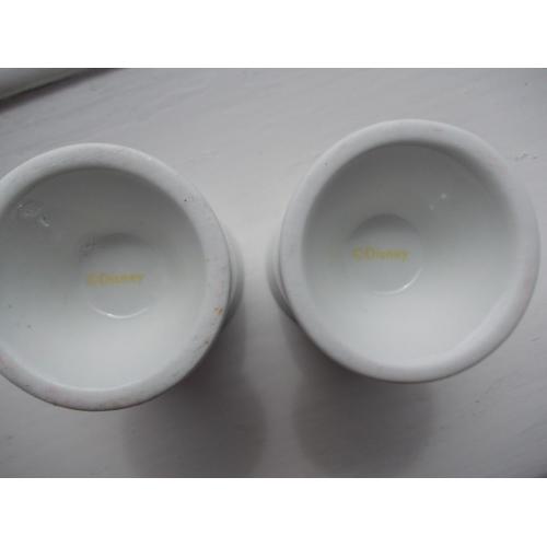 DISNEY EEYORE & TIGGER EGG CUPS (PAIR)