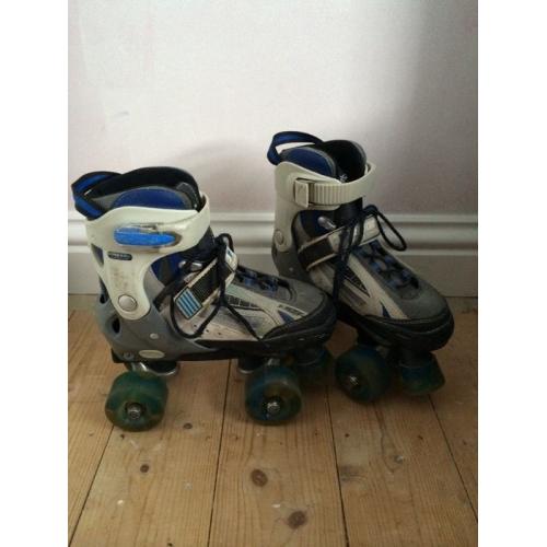 Typhoon adjustable quad skates boys