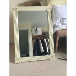 Lovely mirror FOR SALE. Ideal for bedroom, living room or kitchen walls.