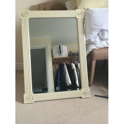 Lovely mirror FOR SALE. Ideal for bedroom, living room or kitchen walls.