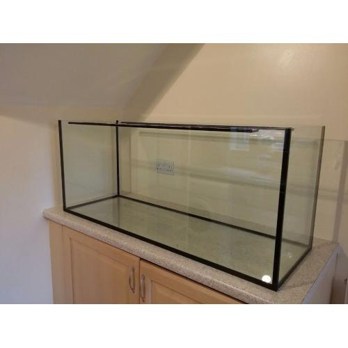 Aquarium 4ft 120x40x50 cm ( aprox 48"x16"x20" ) LxWxH 240 L 8 mm glass NEW TANK! ! ! ! ! !