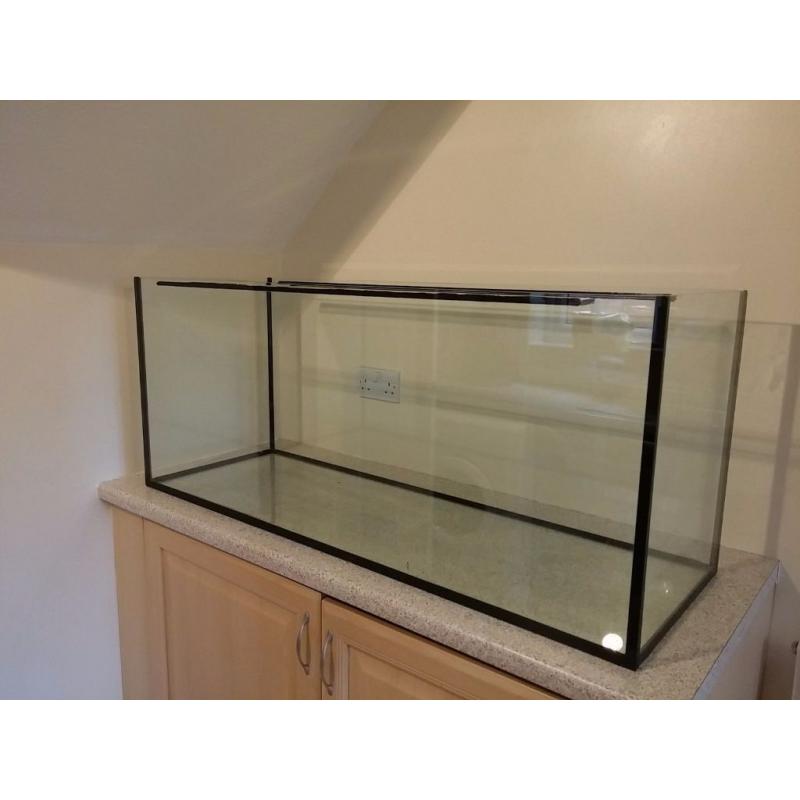 Aquarium 4ft 120x40x50 cm ( aprox 48"x16"x20" ) LxWxH 240 L 8 mm glass NEW TANK! ! ! ! ! !