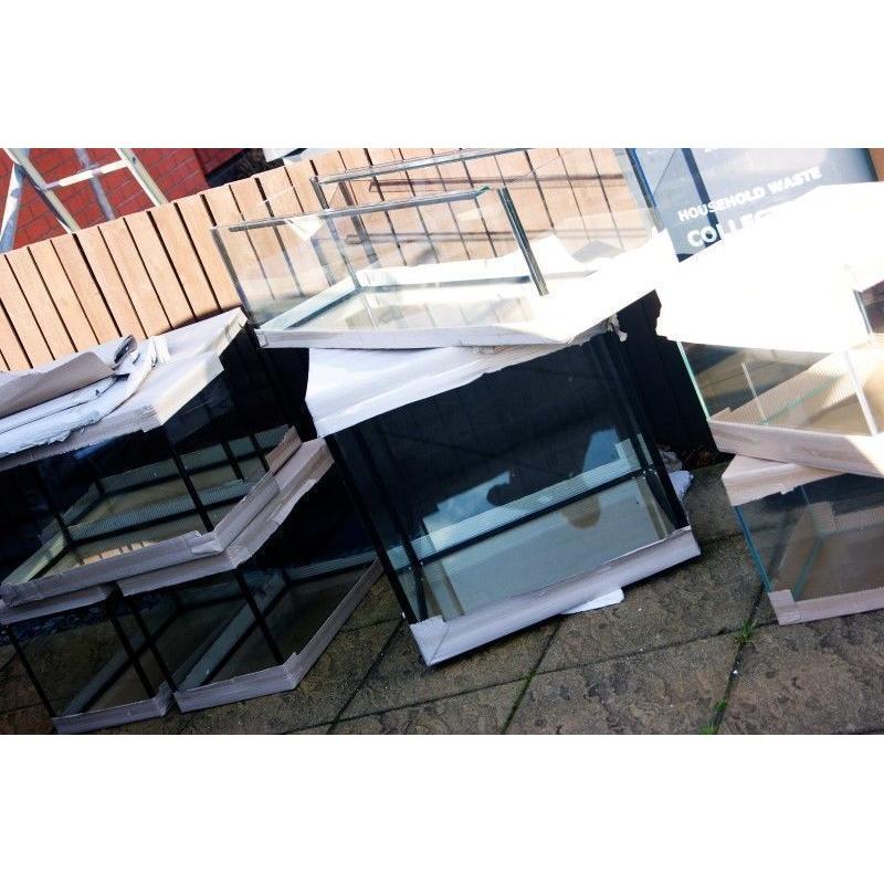 Aquarium 4ft 120x40x50 cm ( aprox 48"x16"x20" ) LxWxH 240 L 8 mm glass NEW TANK! ! ! ! ! !