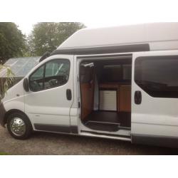 Vauxhall vivaro high top campervan /day van