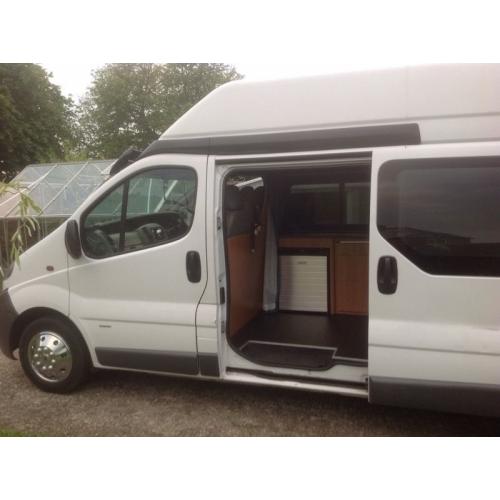 Vauxhall vivaro high top campervan /day van