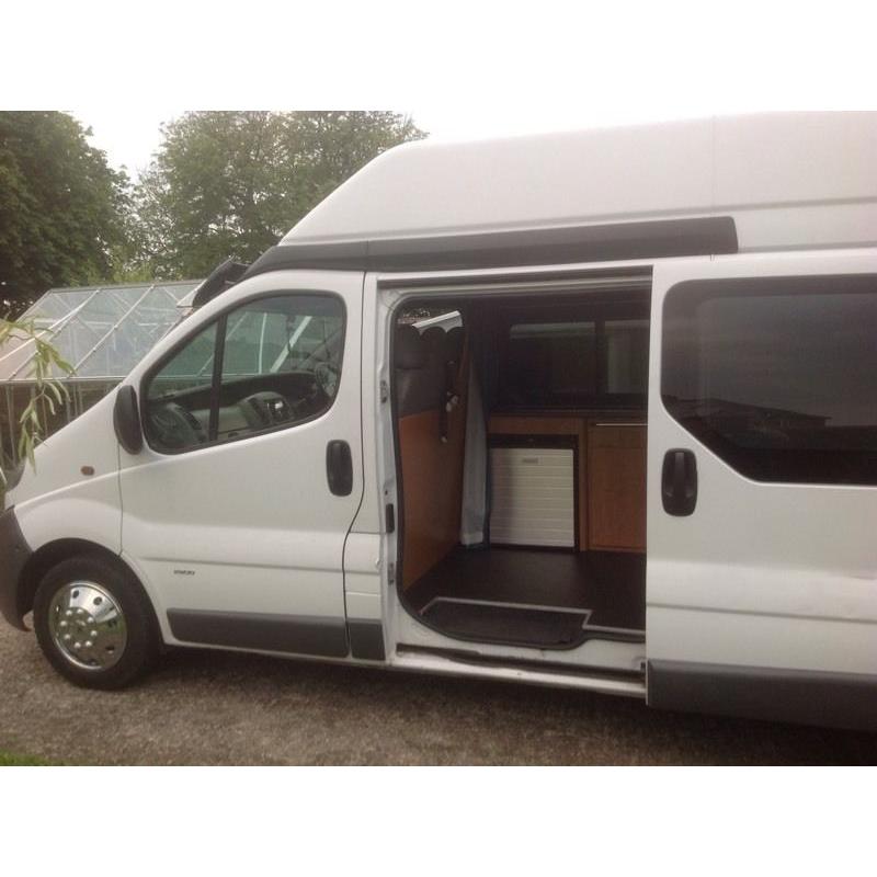 Vauxhall vivaro high top campervan /day van