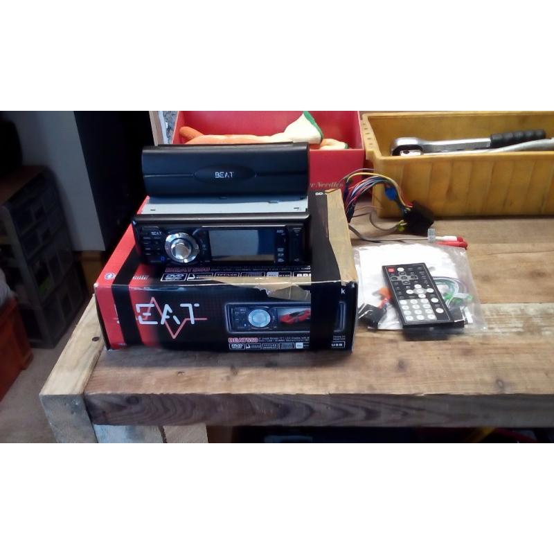 Car cd/dvd rafio