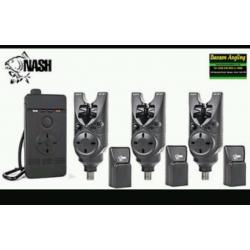 3 nash siren s5r bite alarms with receiver