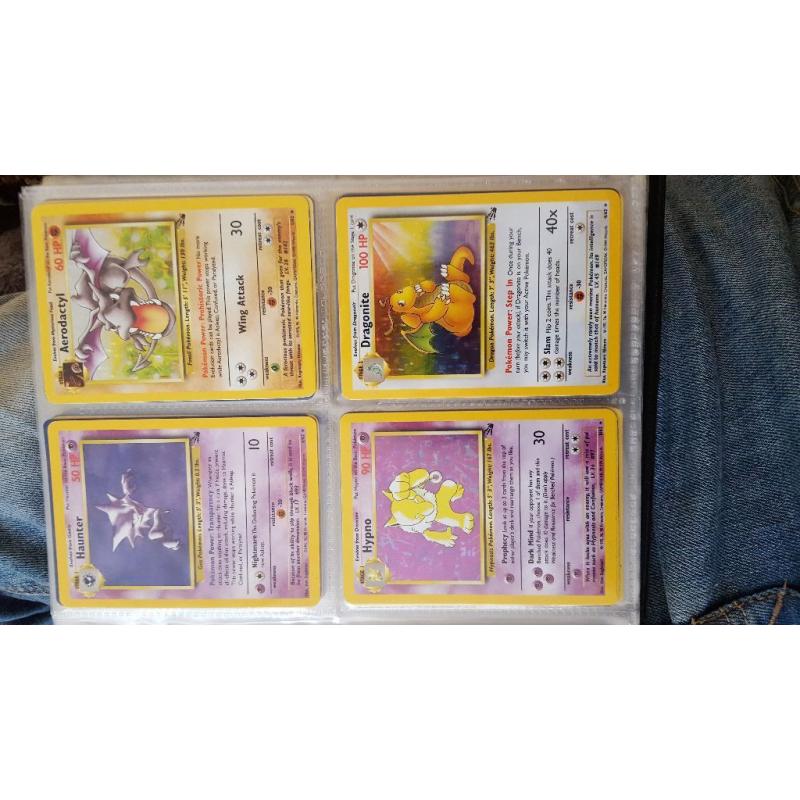 Pokemon cards for sale full set rare folder