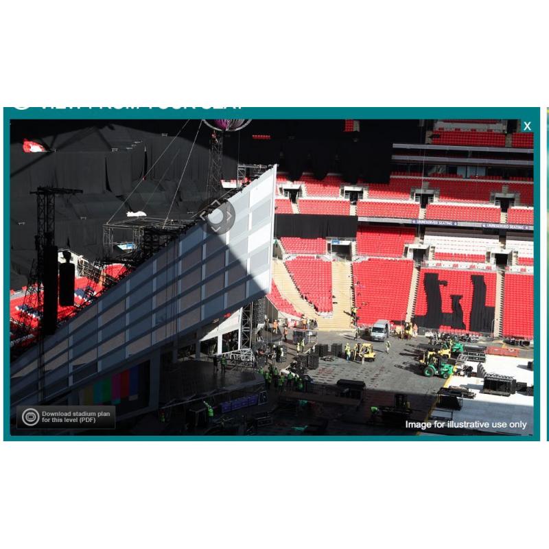 Rihanna FT Big Sean @ Wembley Stadium VERY CLOSE STAGE VIEW