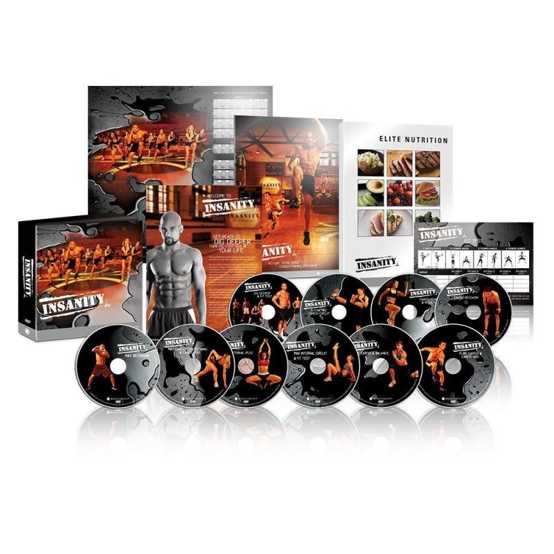 Insanity workout DVDs