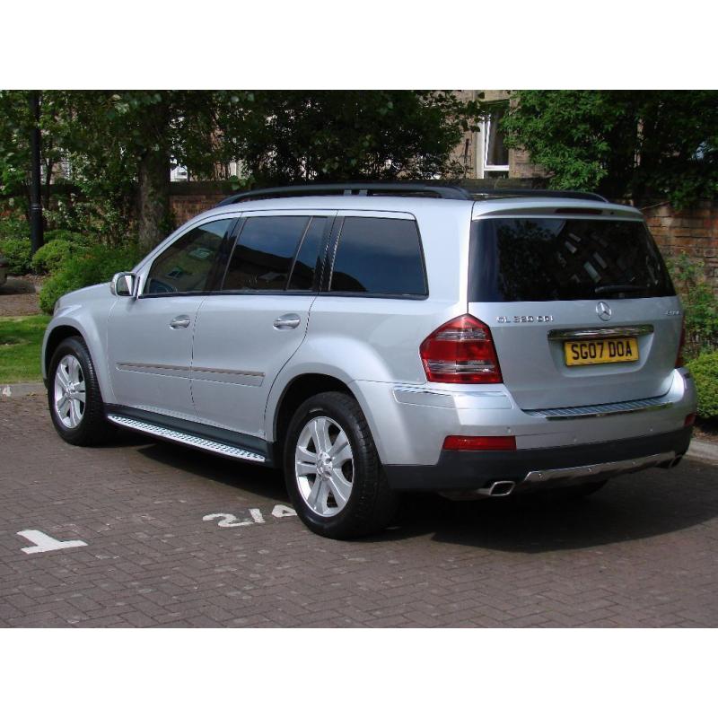 EXCELLENT 4X4 7 SEATER! 2007 MERCEDES-BENZ GL CLASS GL320 3.0 CDI 4 MATIC 5dr AUTO, LEATHER, SAT NAV