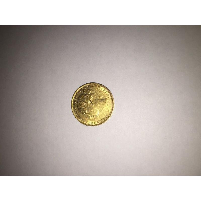 1876 gold sovereign London mint. RMS Douro treasure