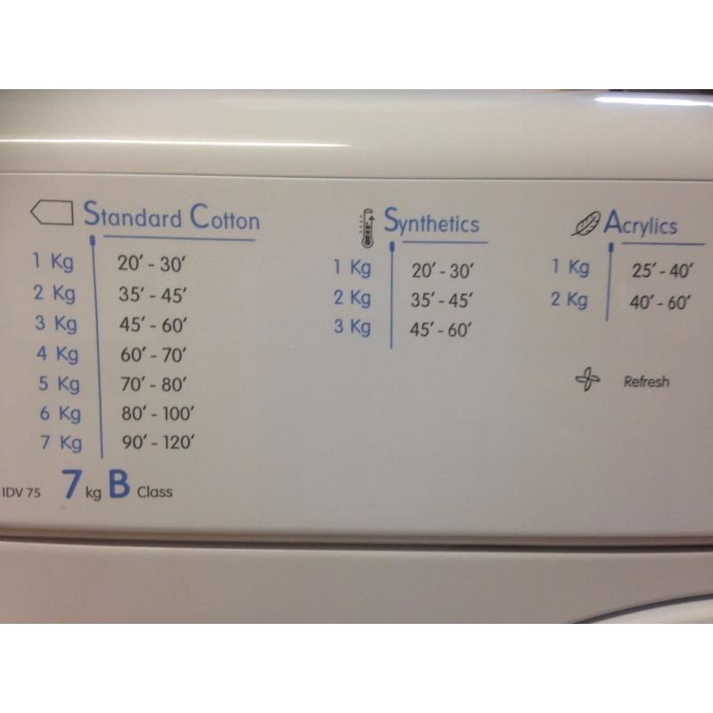 Indesit 7kg tumble dryer