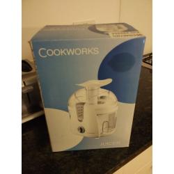 Cookworks juicer - used twice