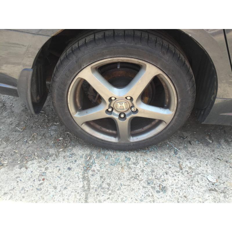 Honda accord type s type r 17 " Penta alloys with brand new goodyear f1 tyres ep3 5x114