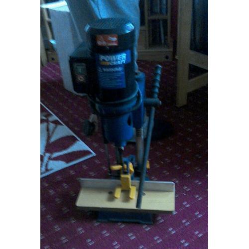 Dedicated Mortiser and drills