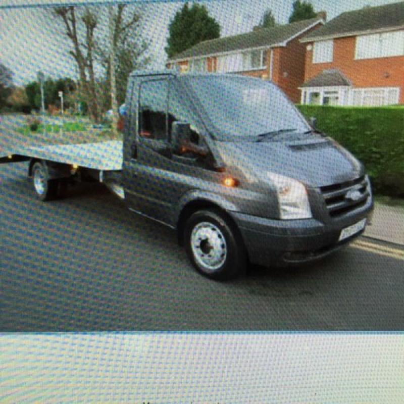 Ford transit recovery truck /beaver tail 2007