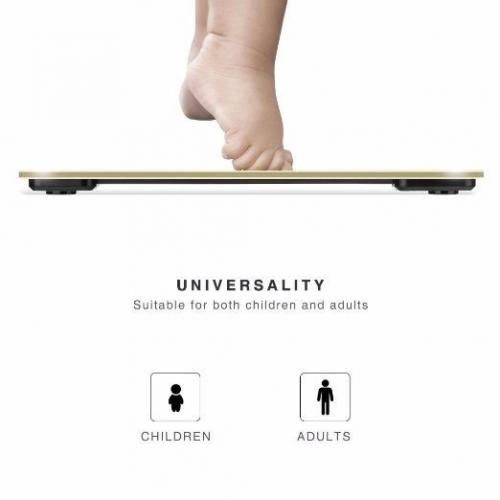 New X-Sense Ultra Slim Digital Body Weight Bathroom Scale with Large Display & Step-On Technology