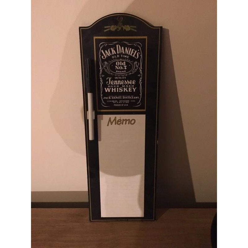 Jack Daniels memo board