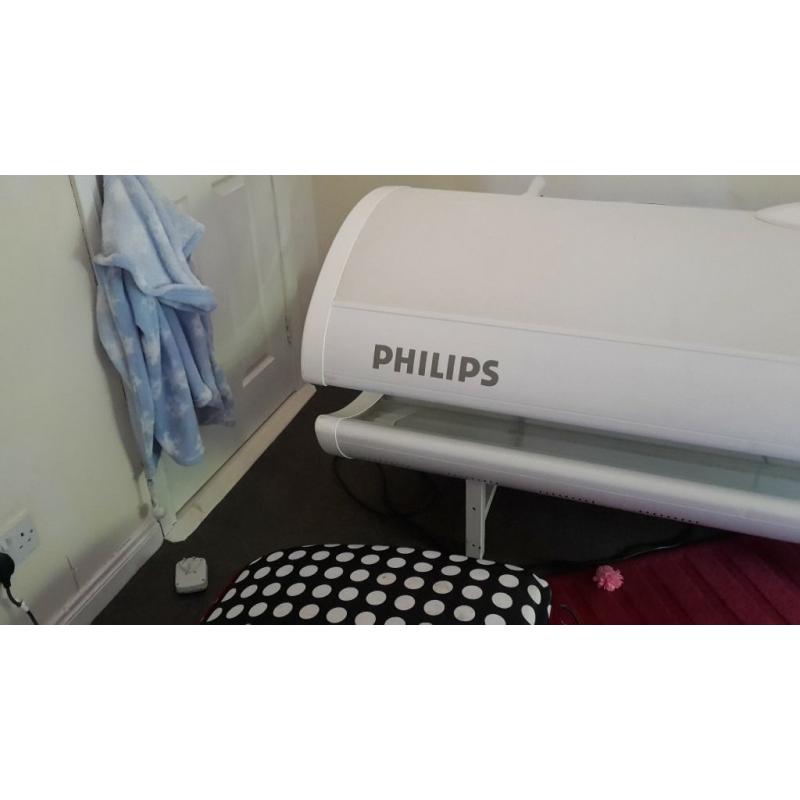 Philips double canopy sunbed