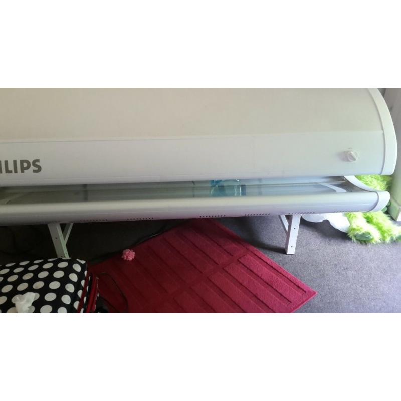 Philips double canopy sunbed