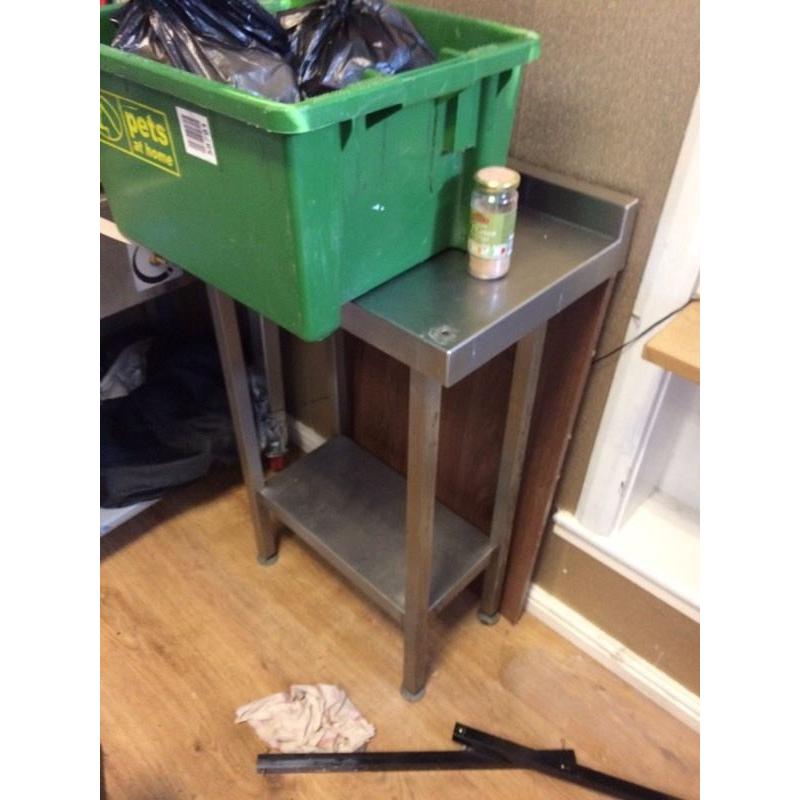Steel table