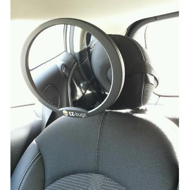 Car seat 0-4 Years & Free Rear Car Baby Mirror