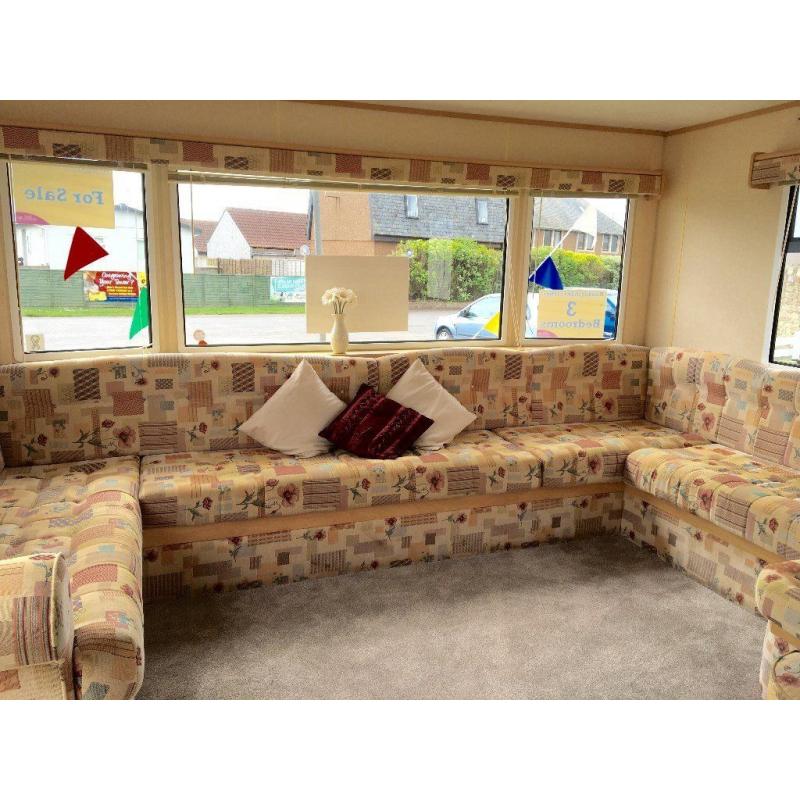 Lovely 3 Bedroom Static Bargain On Exclusive Holiday Park Near Berwick