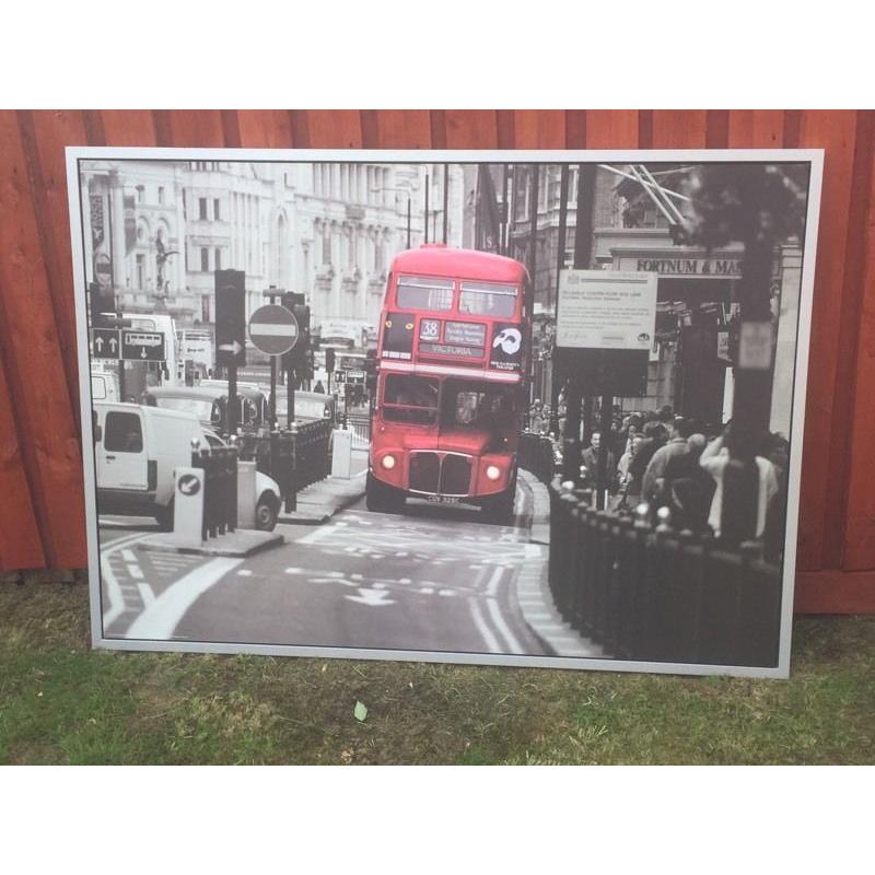 London bus print