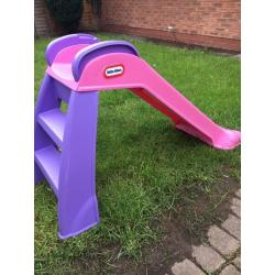 Children's garden slide