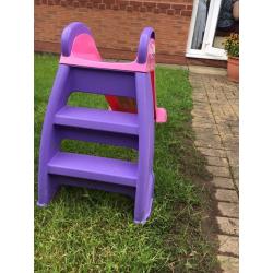 Children's garden slide