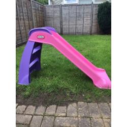Children's garden slide