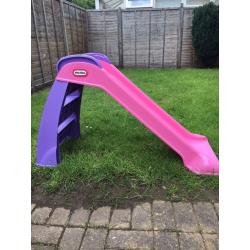 Children's garden slide
