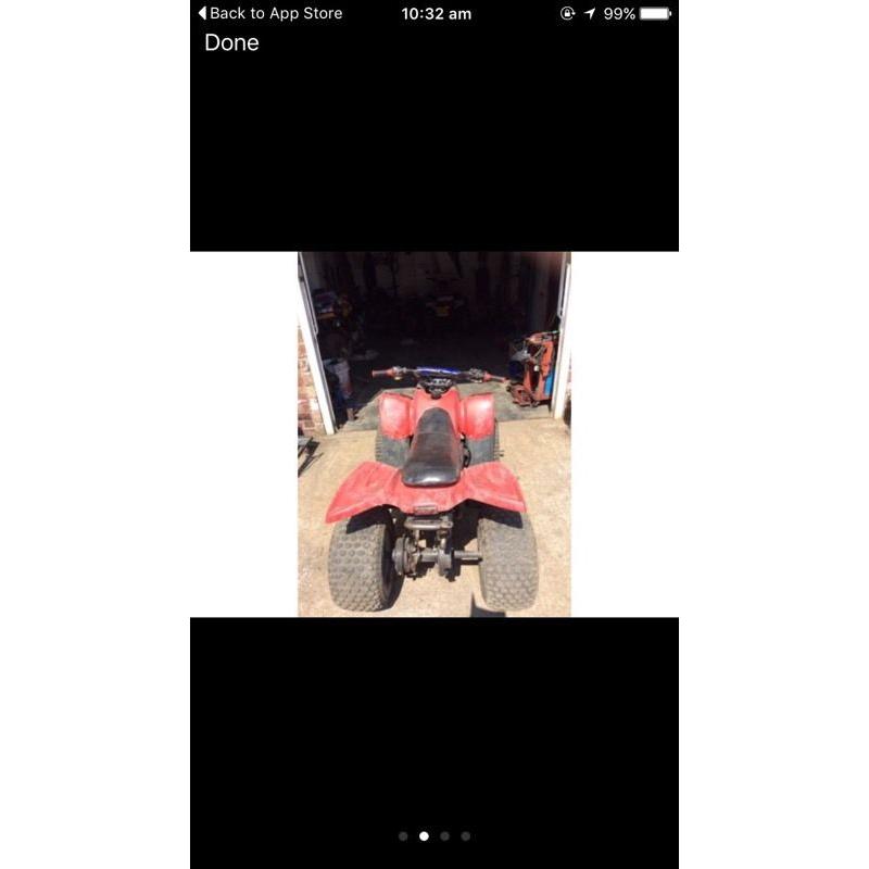 100cc 2stroke quad