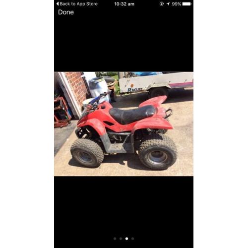 100cc 2stroke quad