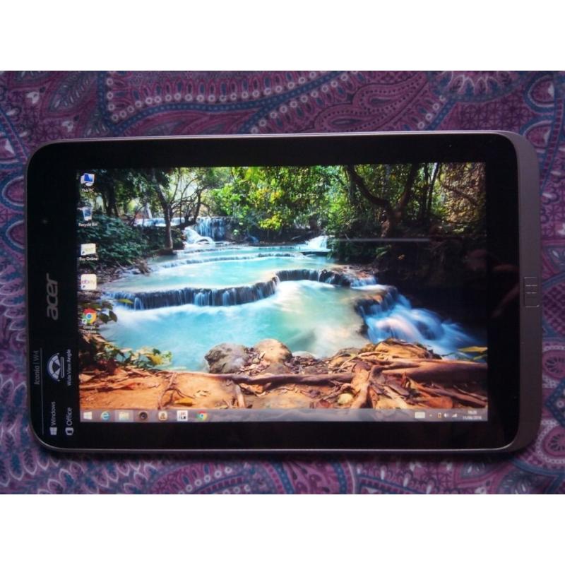 Acer Iconia W4 Tablet, BRAND NEW, 8 inch, 32 GB, Gaming Specs