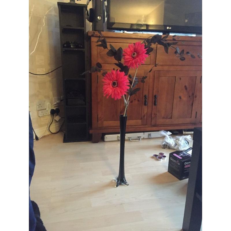 Vase and flowers
