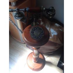 Old style looking phone has zy collection